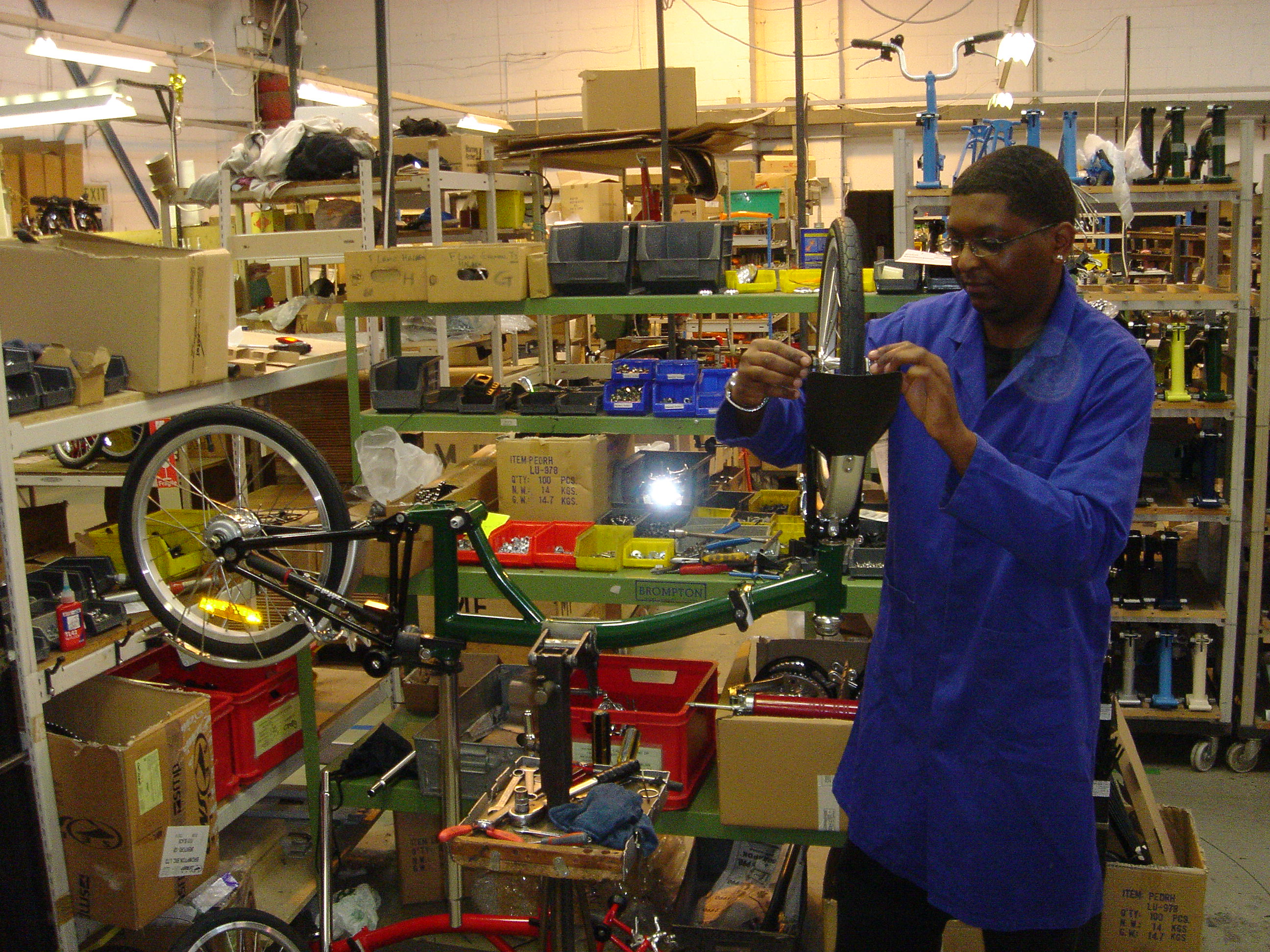 Brompton Factory Tour